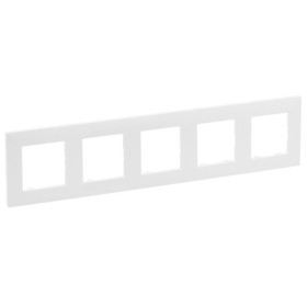Рамка 5-постовая Legrand Niloe Step белый (863195)
