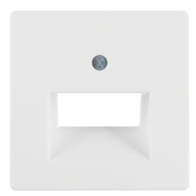 Накладка для подвійної розетки UAE полярна білизна Berker Q.х
