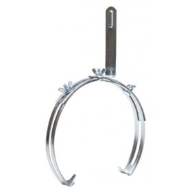 Коньковый полукруглый держатель DKC ND2203 для прута увеличенного размера