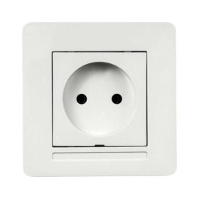 Розетка Nilson Selene біла 1-на без заземлення ( 23111015 )