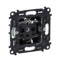 Механізм розетки із з/к та шторками Legrand Valena In`Matic