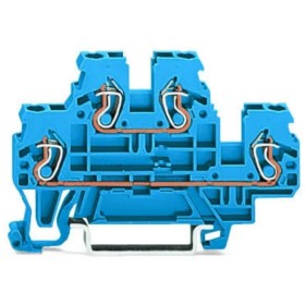 Компактная клемма Wago 870-504 D-DN/N (синяя)
