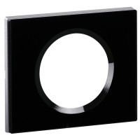 Однопостовая рамка Legrand Celiane (069301) (смальта графит)