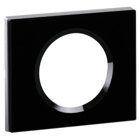 Однопостовая рамка Legrand Celiane (069301) (смальта графит)