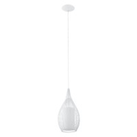 Підвісний світильник, люстра Eglo 92251 Razoni E27 1x60W IP20 білий