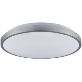 Матовий світильник Vestum RING 30Вт 395x60мм 4000К срібло