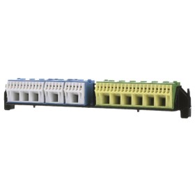 Шины (с держателем) РЕ и N Hager VZ464 для 4-рядных щитков Volta