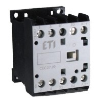 Мініатюрний контактор ETI 004641074 CEC 12.10-24V-50/60Hz (12A; 5.5kW; AC3)