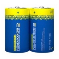 Батарейка солевая Аско-Укрем С.R14.SP2 (вакуум 2шт)