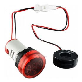 Амперметр TNSy AD22A 0-100A червоний (TNSy5503357)