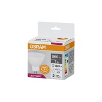 Світлодіодна лампочка Osram 4058075689343 LED GU5.3 MR16 60 7W/840 4000K 560Lm 230V