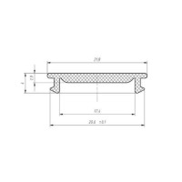 Рассеиватель матовый, 3 метра (ЛРМ23_3)
