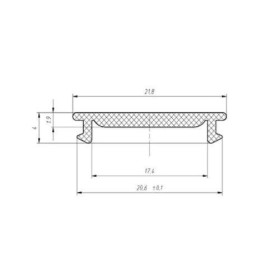 Рассеиватель матовый, 3 метра (ЛРМ23_3)