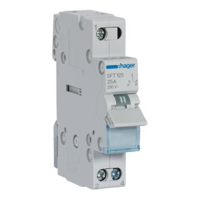 Перемикач Hager SFT125 1P 25А/230В 1м I-0-II