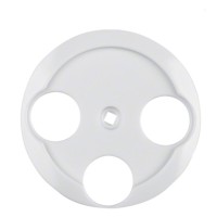 Центральна панель для антеної розетки полярна білизна Berker 1930