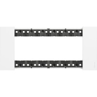 Рамка на 6 модулів Bticino Living Now KA4806KW (італійський стандарт) біла