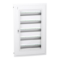 Встраиваемый щит Schneider Electric PrismaSeT XS LVSXP524 5 рядов 120М прозрачные двери