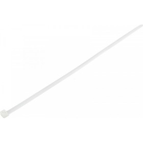 Нейлоновий хомут Аско-Укрем 5x400 білий (100шт)