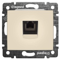 Механізм розетки телефонної RJ-11 Valena слонова кістка