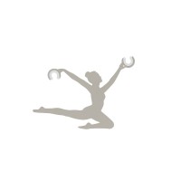 Декоративна ручка для регулювання кабелю Nowodvorski 11801 Ballerina світло-сіра