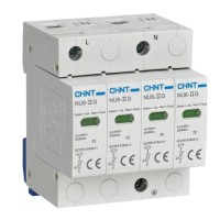 Пристрій захисту від перенапруг Chint NU6-IIG 40kA/440В 4P (252574)