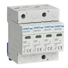 Пристрій захисту від перенапруг Chint NU6-IIG 40kA/440В 4P (252574)