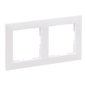 Рамка 2-постовая Legrand SUNO (белый) 721502