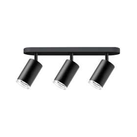 Светильник поворотный, спот Goldlux 324726 Turyn GU10 3x10W IP44 Черный