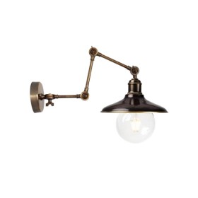 Бра, настінний світильник PikArt 1215 темна патина