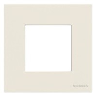 Одноместная рамка ABB Zenit N2271 BL (белая)