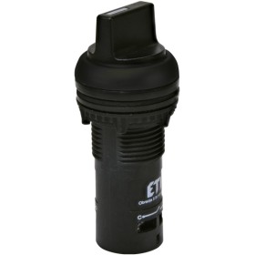 Поворотный моноблочный переключатель Eti ECS3S-N30-20 2NO 3-х позиционный с фиксацией 1-0-2 30° черный (4771644)