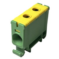 Клема Promfactor FT 1Р Cu:1.5-16мм²/ Al:1.5-16 1,5-16мм² жовто-зелена FT1016G