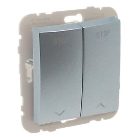 Вимикач жалюзі Logus 21290 TAL (алюміній)