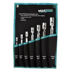 Набір карданних ключів Whirlpower 1244-43-B07 (23447) 8-22мм (7шт у чохлі)