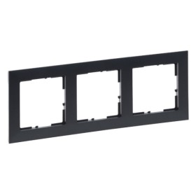 Рамка 3-постовая Legrand SUNO (графит) 721553