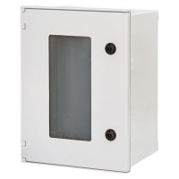Поліестерова шафа ETI EPC-W 40-30-20 IP66 2 замки з вікном (1102609)