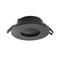 Точечный светильник Goldlux 322159 Neptun GU5,3 1x8W IP44/20 BK