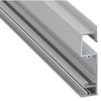 Профиль для светодиодной ленты Lumines FLARO серебро