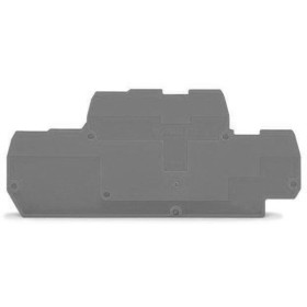 Торцева/проміжна пластина Wago 870-573 товщиною 2мм (сіра)