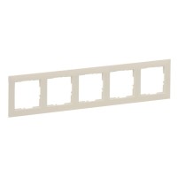 Рамка 5-постовая Legrand SUNO (слоновая кость) 721585
