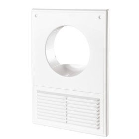 Грати Vents МВ 100 Кс АБС біла