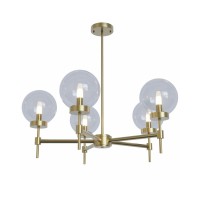 Люстра Pikart 31085-2 G9 6x60W IP20 Латунь