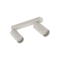 Світильник поворотний, спот Nowodvorski 11437 Fourty II GU10 2x10W IP20 світло-сірий