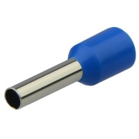 Наконечник Аско-Укрем НТ 2,5-08 изолированный синий 100шт (A0060010005)