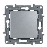 Механізм 1 клавішний Legrand алюміній