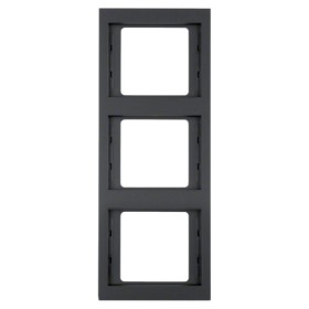 Рамка 3-местная, вертикальная, антрацит Berker K.1