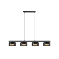 Подвесной светильник, люстра Goldlux 331304 Ofelia GX53 4x10W 4000K 660Lm IP20 черный