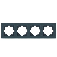 Рамка ELBI VEGA Colorline темно-синяя 4-на (510-012110-228)