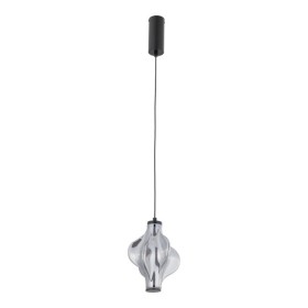 Підвісний світильник, люстра TK Lighting 18213 Elva LED 1x8W 3000K 1032Lm IP20 димчастий