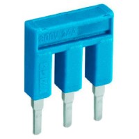 Ізольована перемичка Wago 2002-403/000-006 Topjob S на 3 контактів (синя)